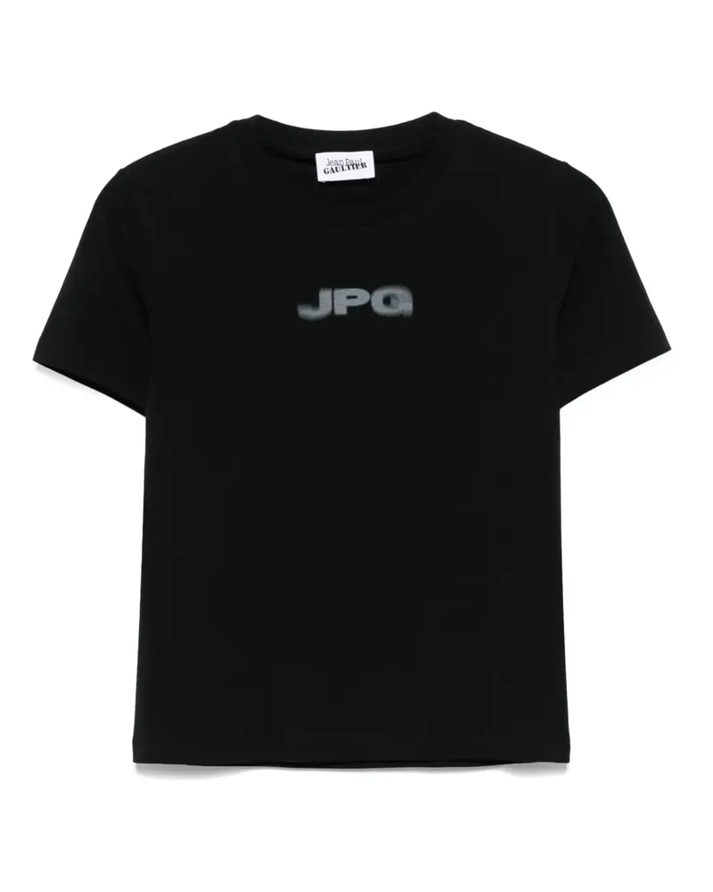 Jean Paul Gaultier Klassisches T-Shirt - Schwarz Schwarz