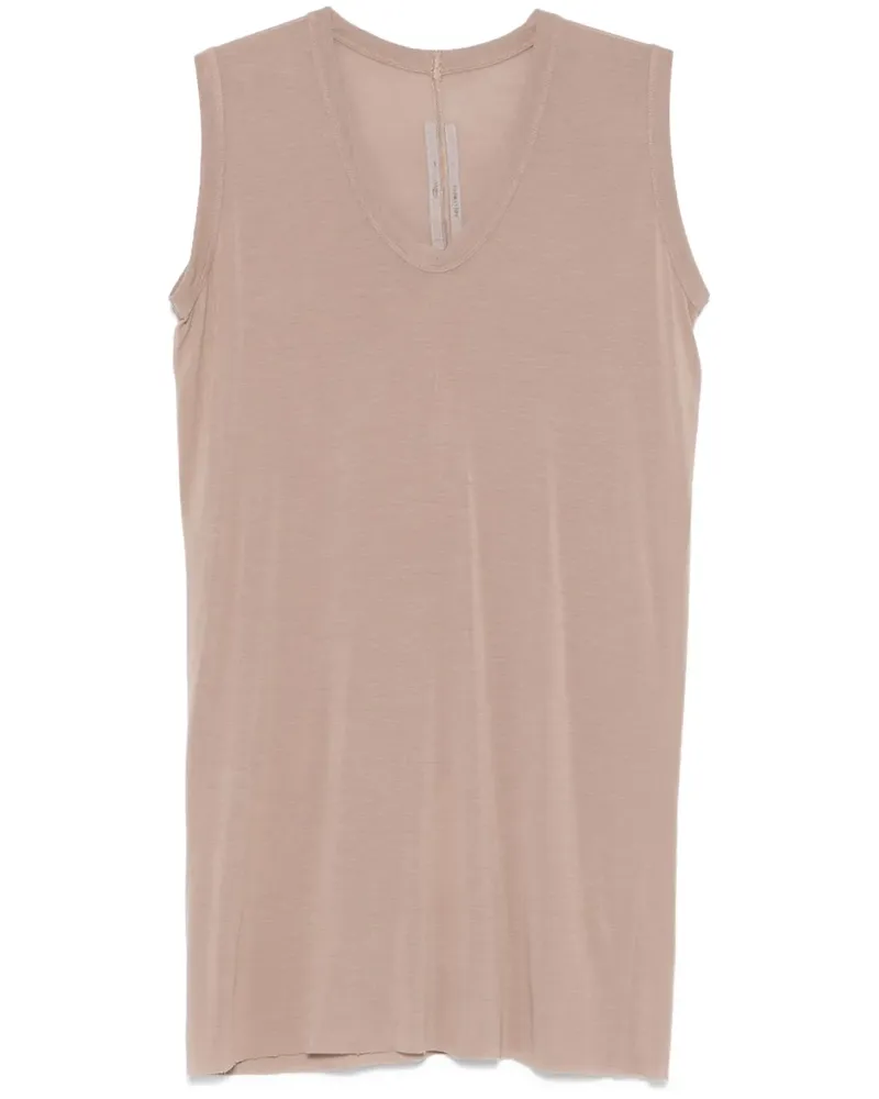 Rick Owens Tanktop aus leichtem Jersey - Nude Nude