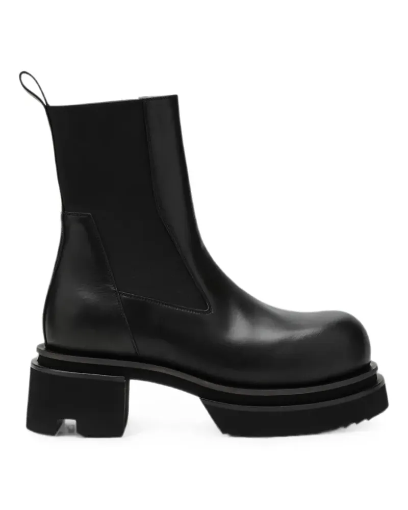 Rick Owens Beatle Gabe leather chelsea boots - Schwarz Schwarz