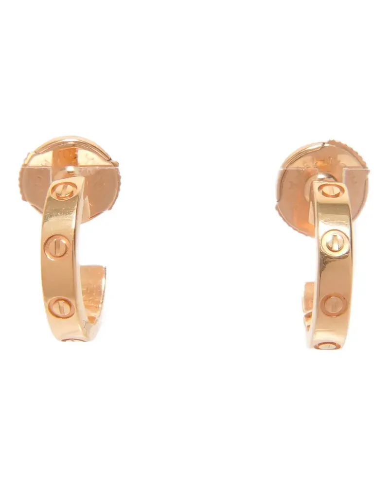 Cartier 2010 Love hoop earrings - Gold Gold