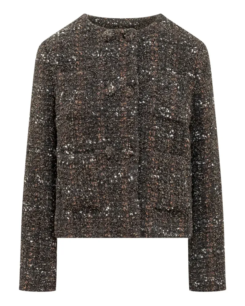Fabiana Filippi Tweed-Sakko - Braun Braun
