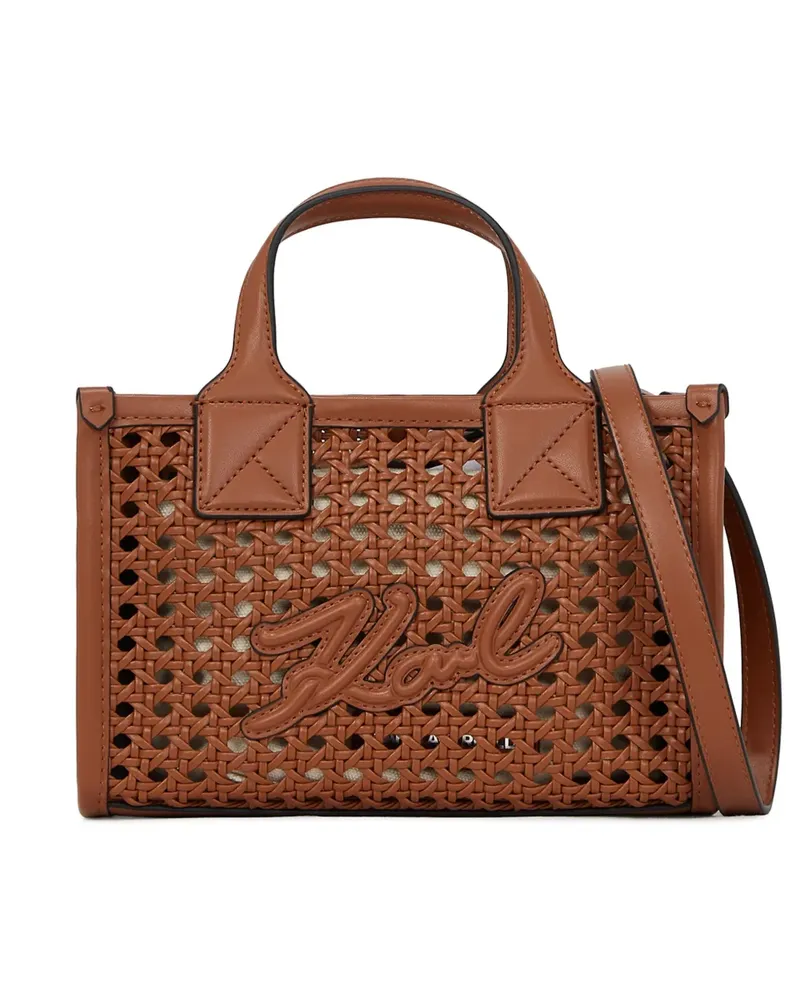 Karl Lagerfeld Kleine K/Skuare Tasche - Braun Braun