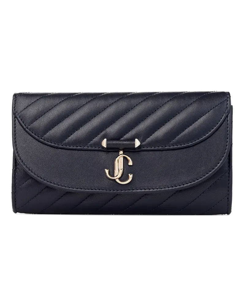 Jimmy Choo Gesteppte Curve Mini-Tasche mit Kettenriemen - Blau Blau