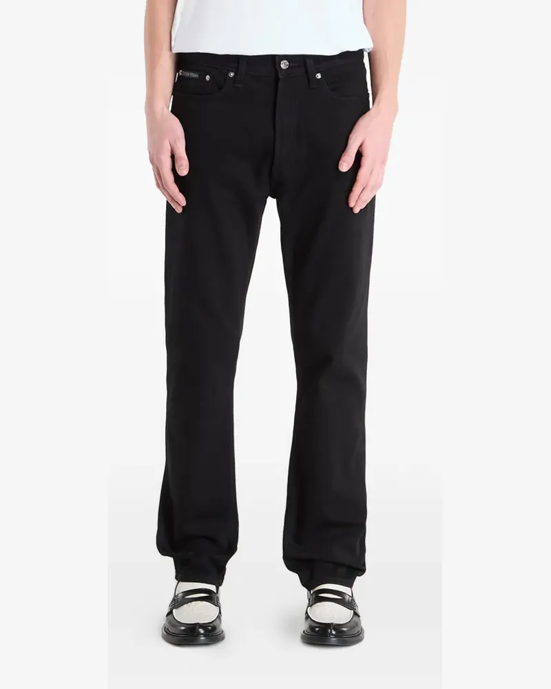 Calvin Klein straight-leg jeans - Schwarz Schwarz