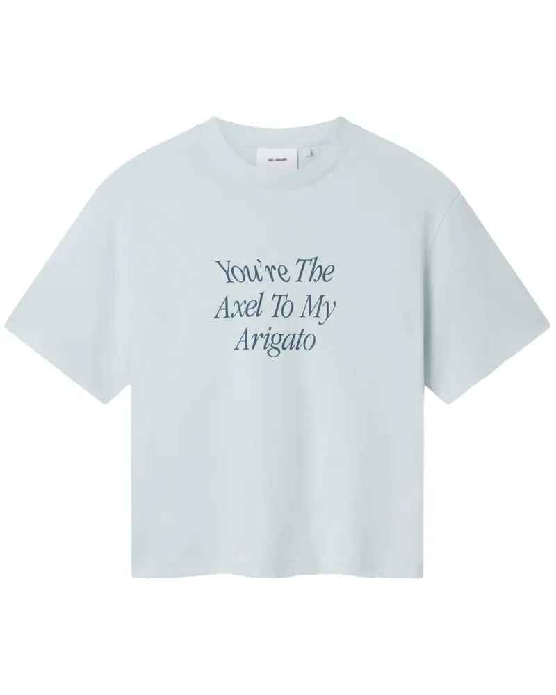 Axel Arigato My Axel T-Shirt - Blau Blau