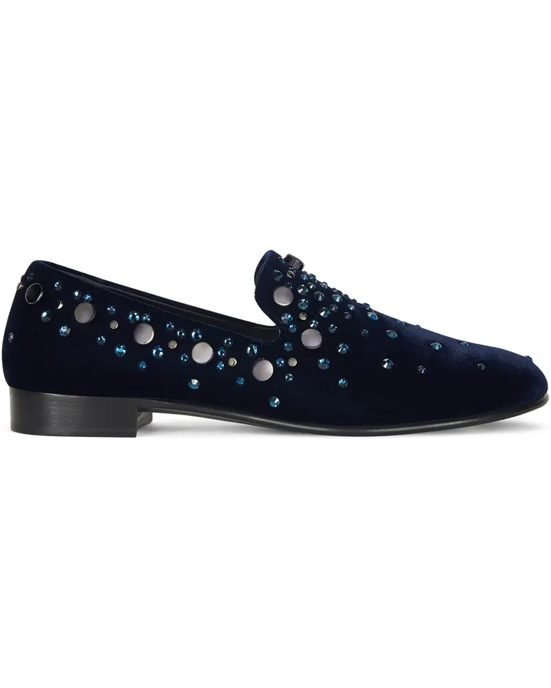Giuseppe Zanotti Verzierte Seymour Loafer - Blau Blau
