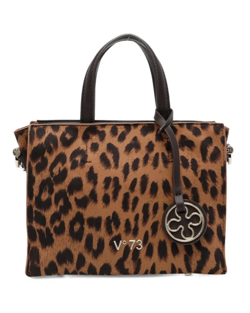 V°73 Blake leopard-print tote bag - Braun Braun