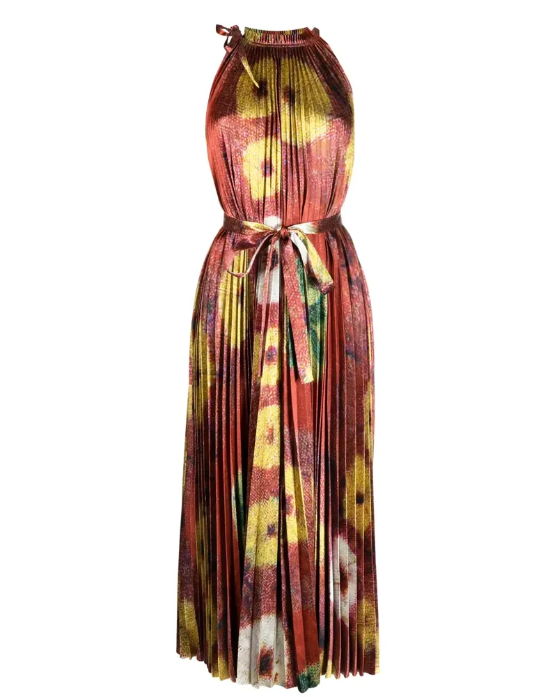 Ulla Johnson Amiko Kleid mit Blumen-Print - Rot Rot