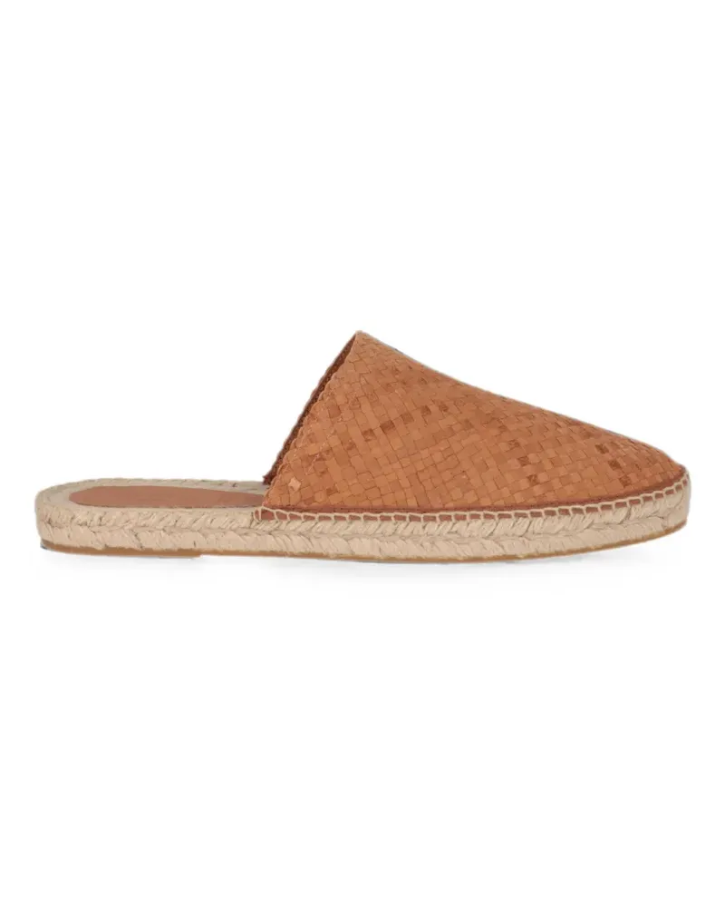 Todd Snyder + Champion woven-design espadrille mules - Braun Braun