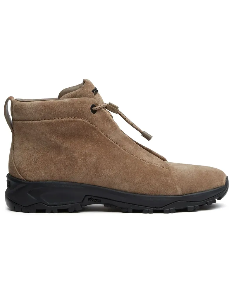 Ermenegildo Zegna Vetta High-Top-Sneakers - Braun Braun