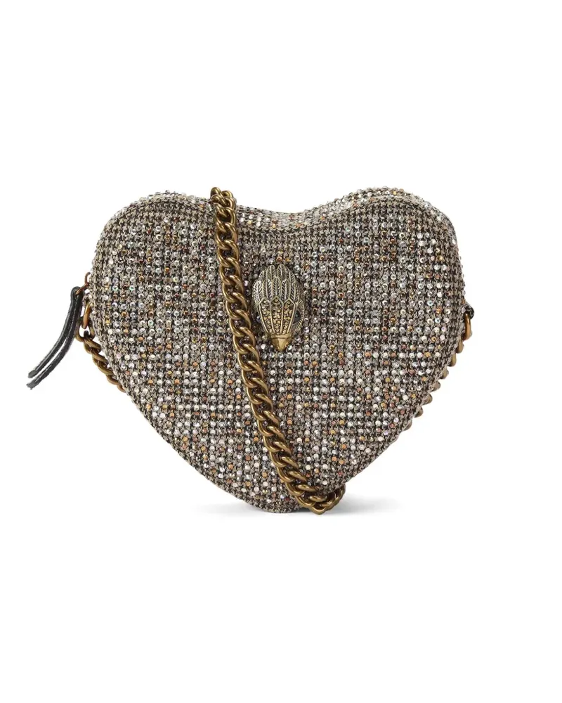 Kurt Geiger Kensington Heart Schultertasche - Nude Nude