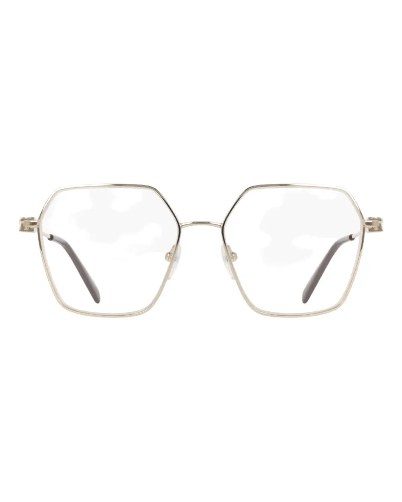 Liu Jo Brille mit geometrischem Gestell - Gold Gold
