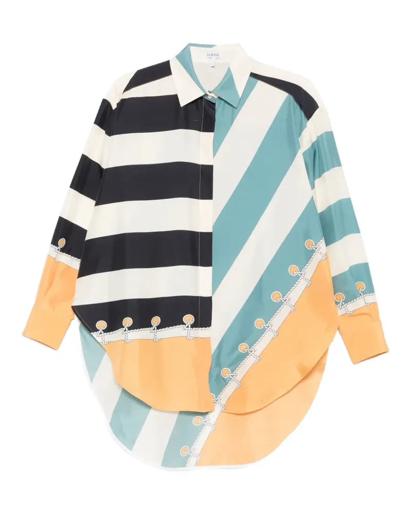 Loewe striped shirt - Nude Nude