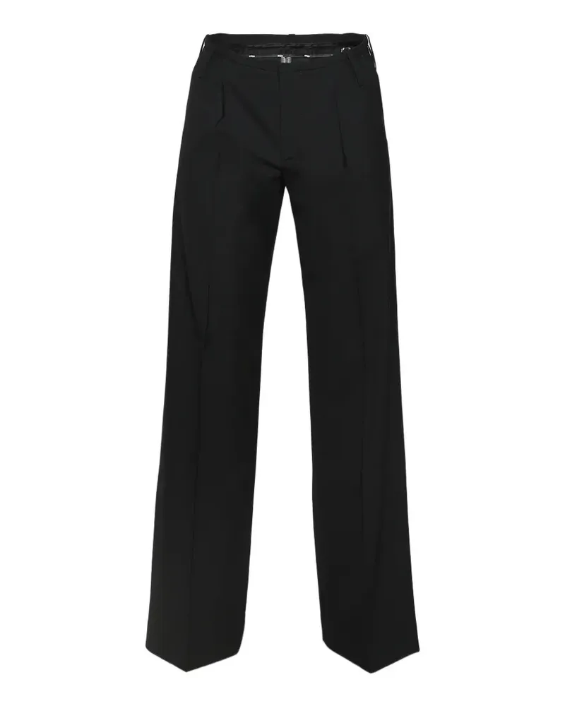 032c straight leg suit trousers - Schwarz Schwarz
