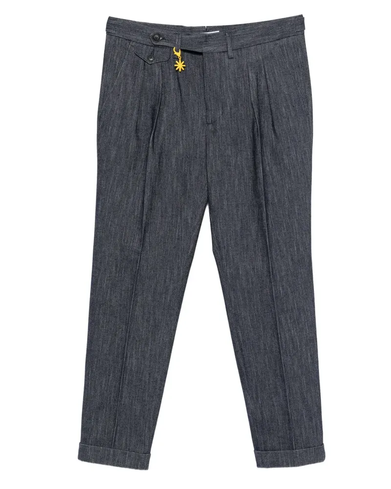 Manuel Ritz Klassische Hose - Blau Blau