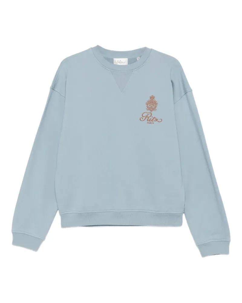 Frame Denim The Ritz Sweatshirt mit Stickerei - Blau Blau