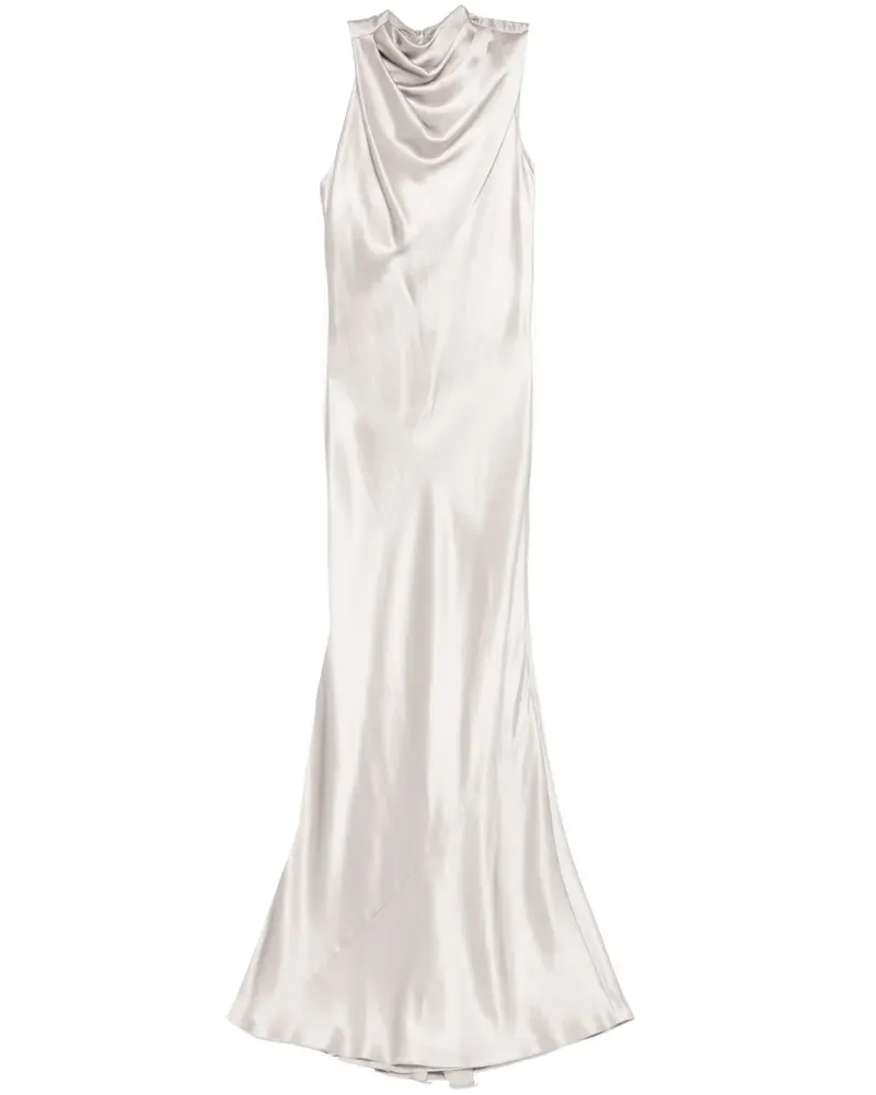 mason by michelle mason Gerüschtes Abendkleid - Grau Grau