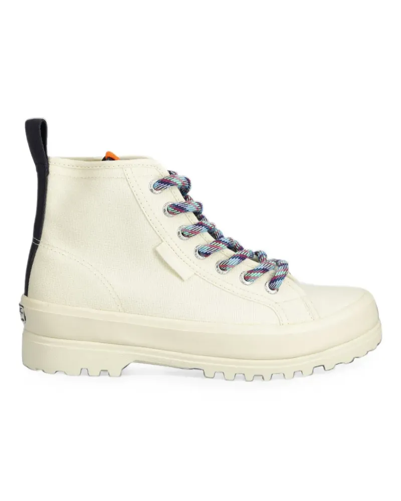 Superga 2431 Alpina Trek high-top sneakers - Weiß Weiß