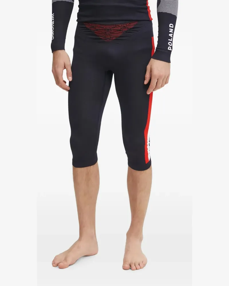 X-Bionic Skihose mit Logo-Bund - Blau Blau