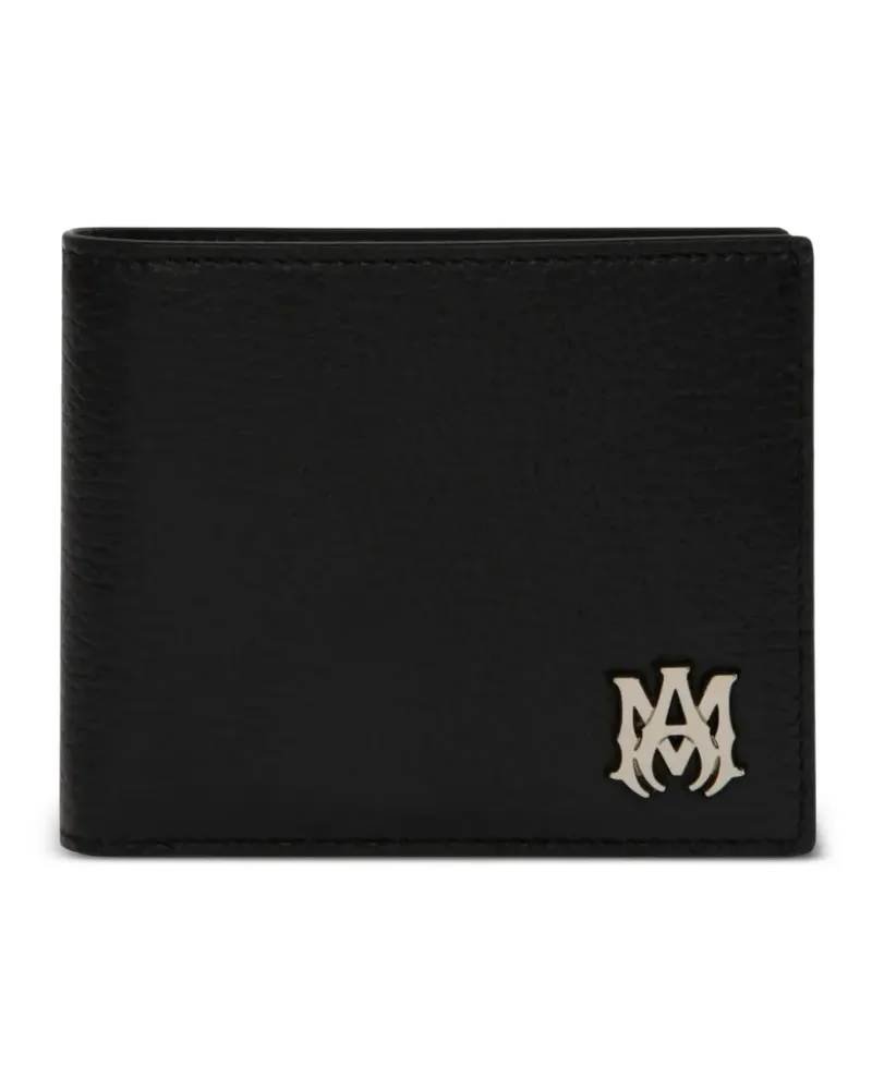 Amiri Portemonnaie mit Logo-Schild - Schwarz Schwarz