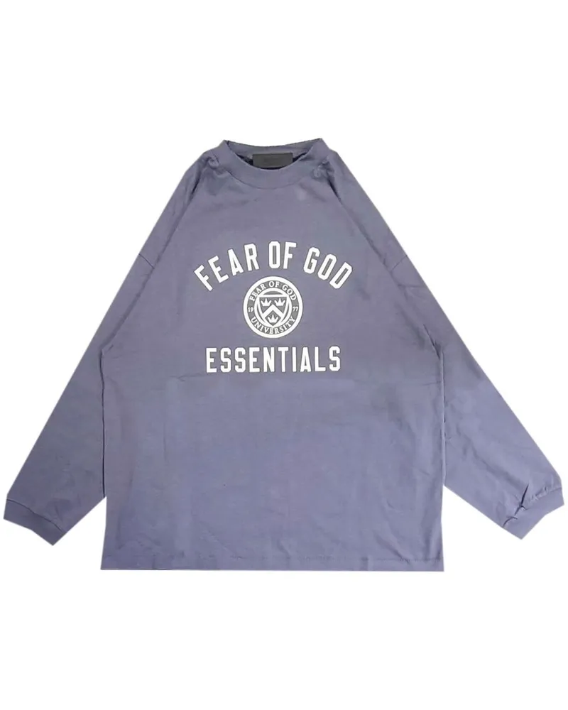 Fear of God T-Shirt mit Logo-Print - Blau Blau