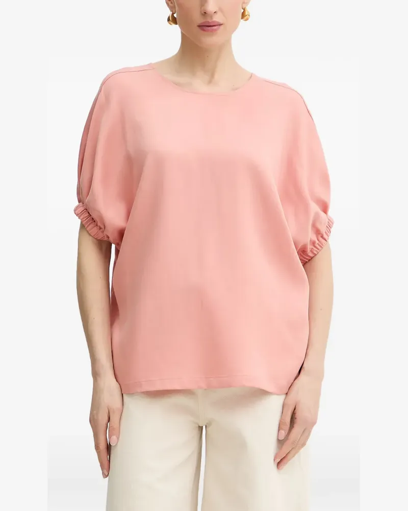 Trussardi Oberteil mit rundem Ausschnitt - Rosa Rosa