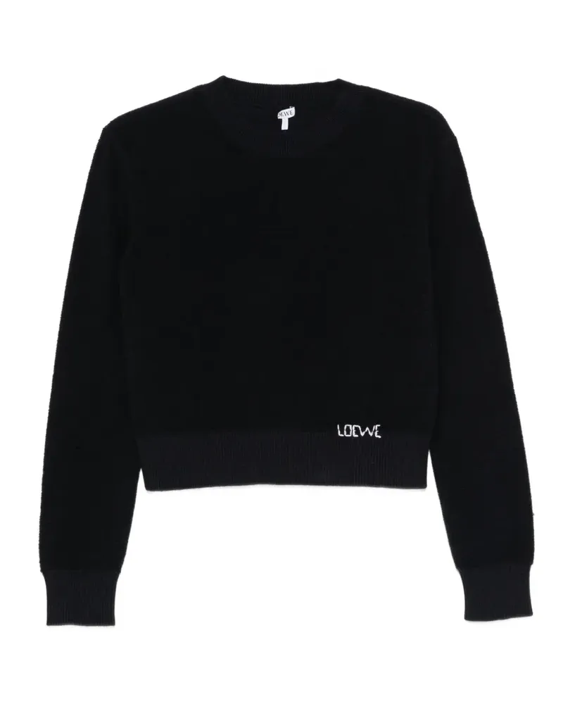 Loewe Klassischer Pullover - Blau Blau