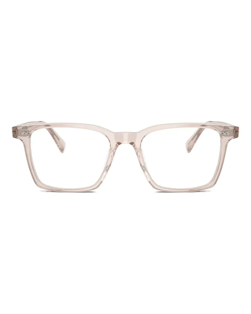 Oliver Peoples Maslow Brille mit eckigem Gestell - Nude Nude