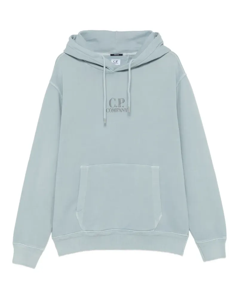 C.P. Company Hoodie mit Logo - Blau Blau