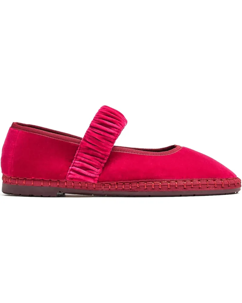 FLABELUS Ballerinas mit gerüschtem Riemen - Rosa Rosa