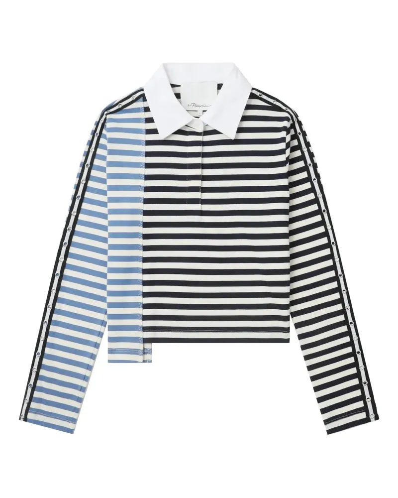 3.1 phillip lim Polo-Oberteil mit Einsätzen - Schwarz Schwarz