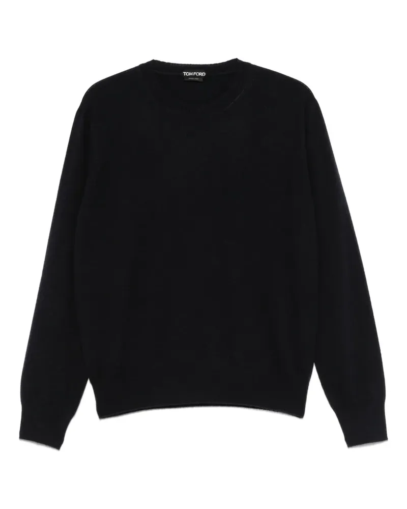 Tom Ford Klassischer Kaschmirpullover - Blau Blau
