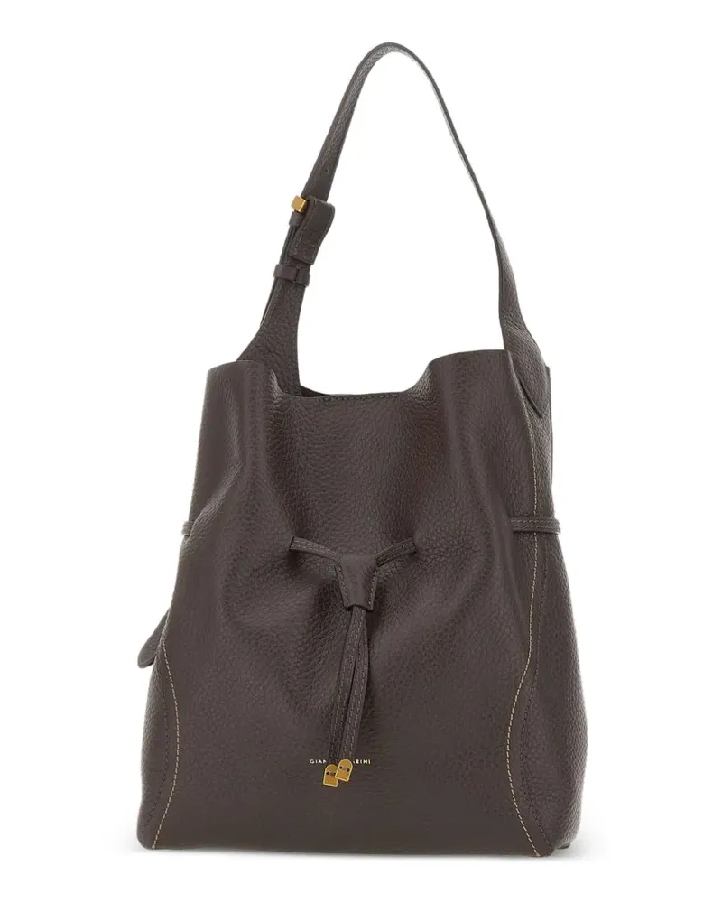 Gianni Chiarini Sienna grained-leather tote bag - Braun Braun