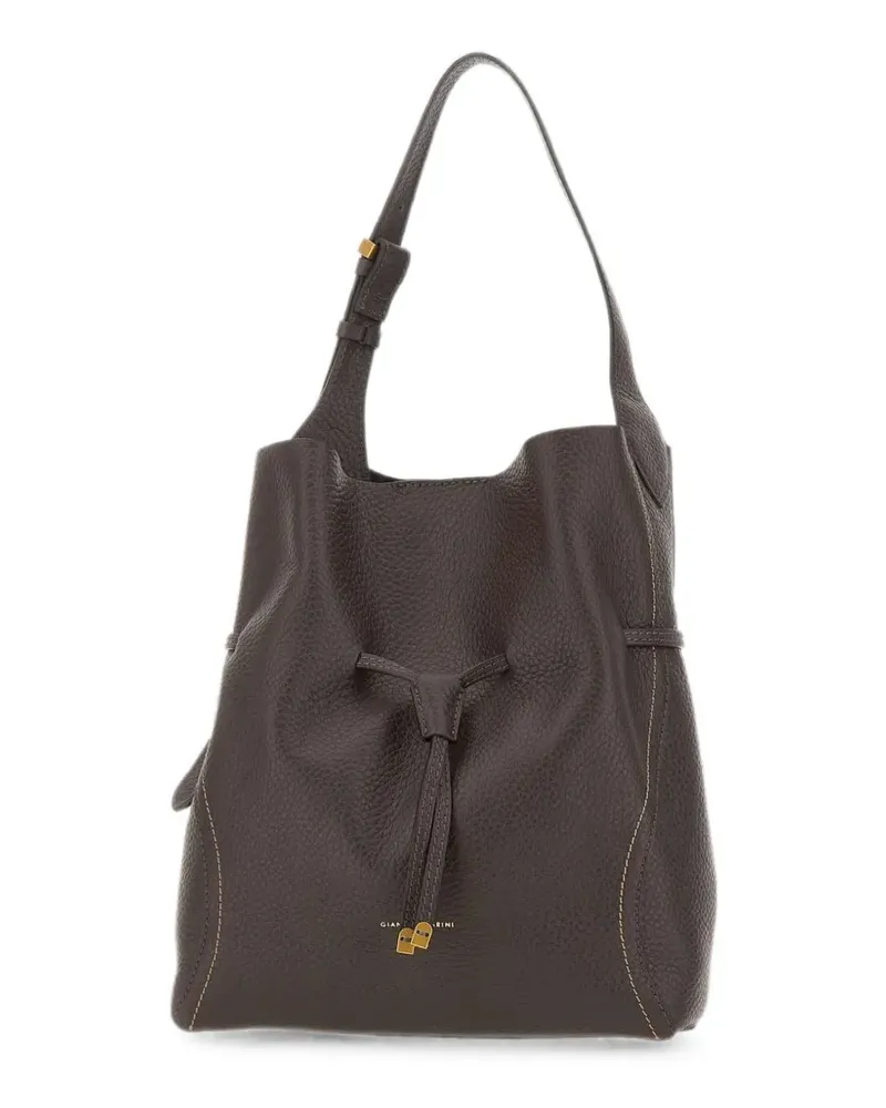 Gianni Chiarini Sienna grained-leather tote bag - Braun Braun
