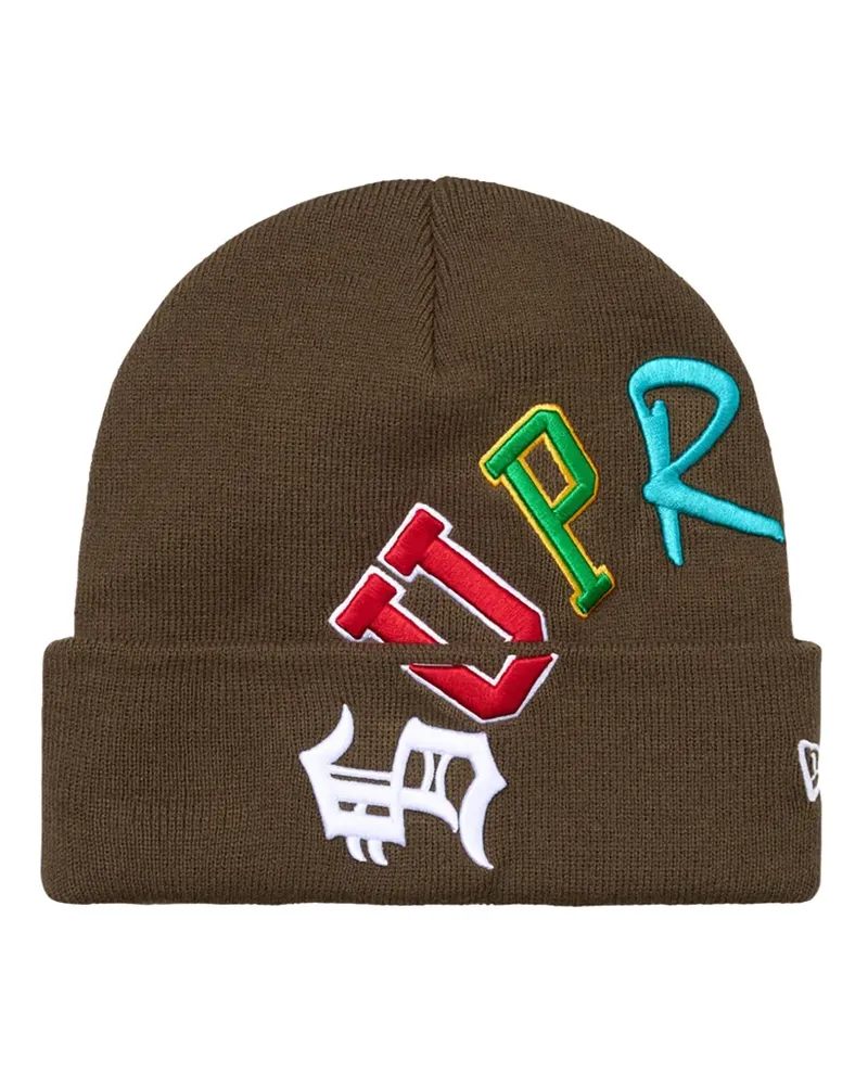 Supreme Being x New Era ® Arc Beanie - Braun Braun