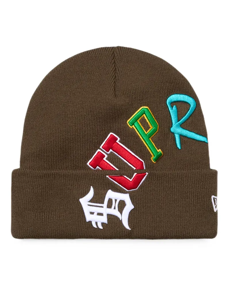 Supreme Being x New Era ® Arc Beanie - Braun Braun