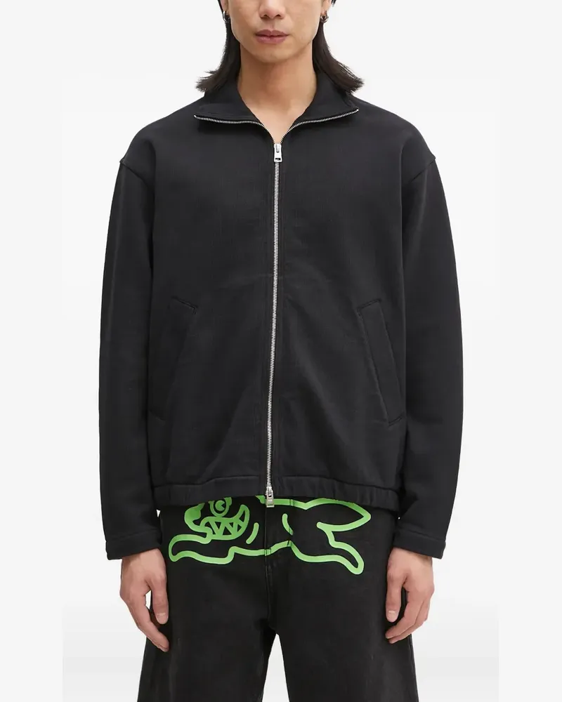 Norse Projects Bjorn Sweatshirtjacke mit Stehkragen - Schwarz Schwarz