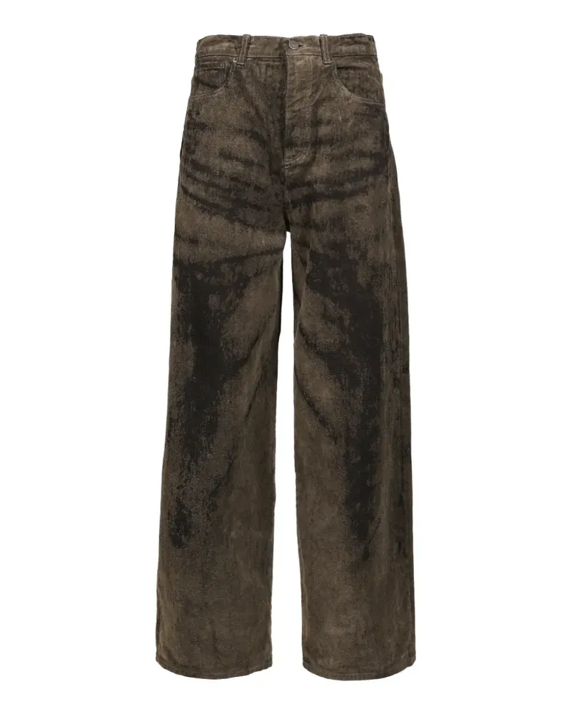 TAAKK wide-leg jeans - Braun Braun