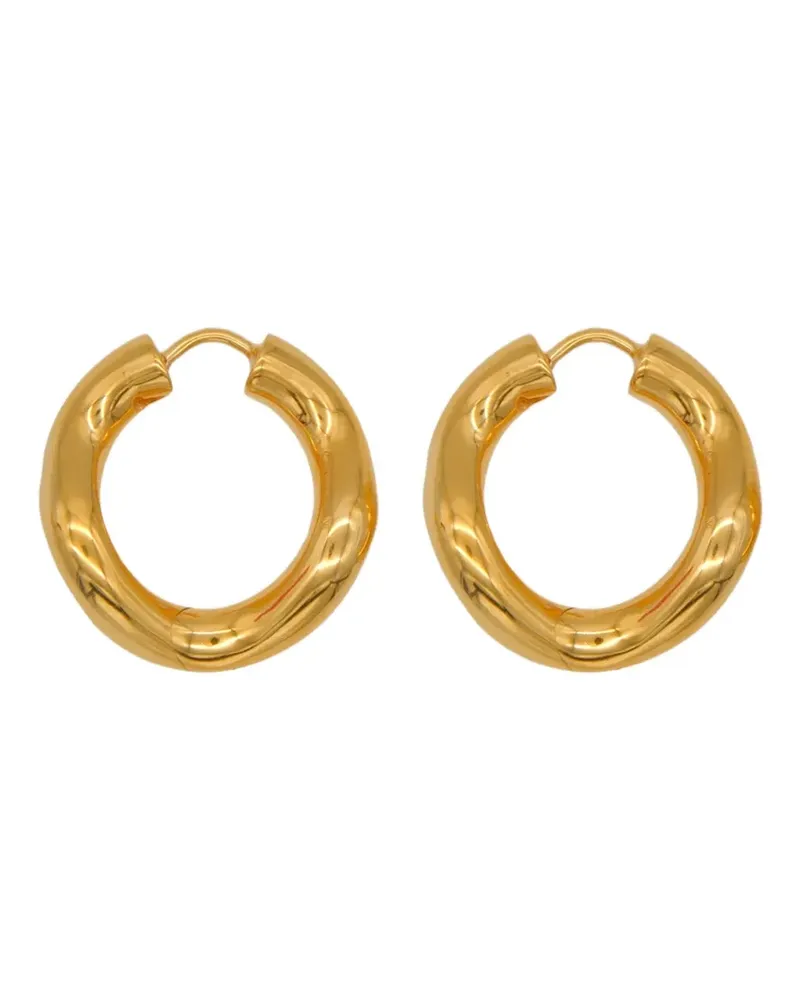 Charlotte Chesnais Wave Creolen - Gold Gold