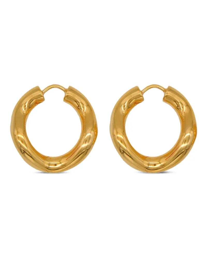 Charlotte Chesnais Wave Creolen - Gold Gold
