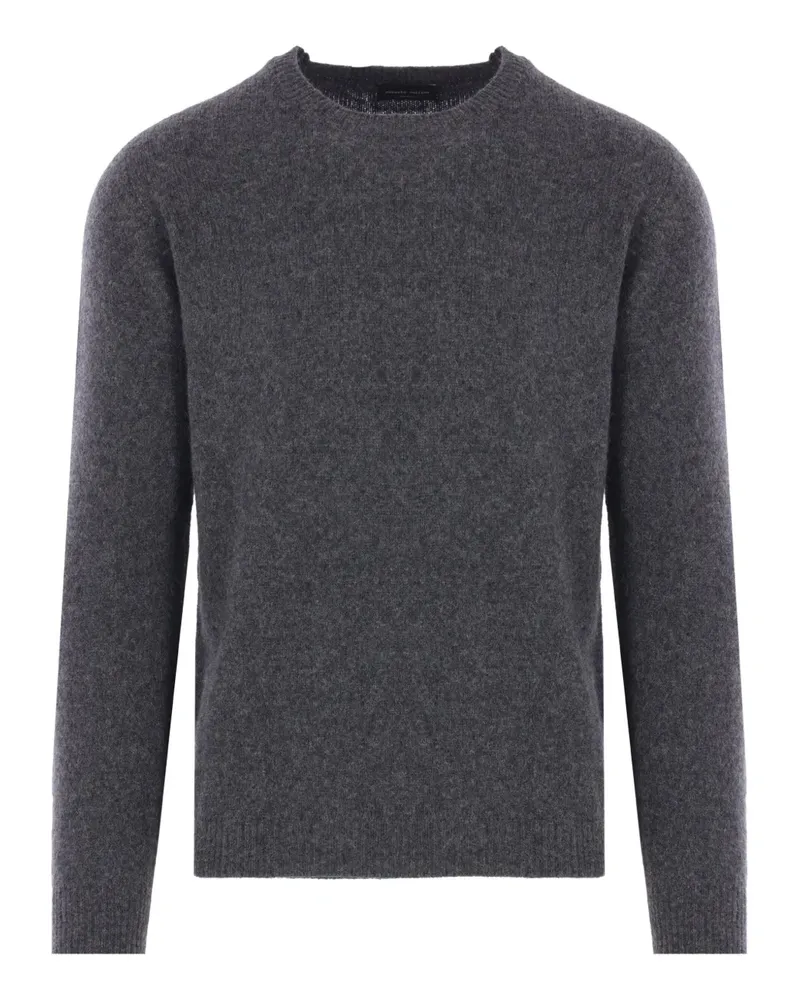 Roberto Collina Pullover mit Rundhalsausschnitt - Grau Grau
