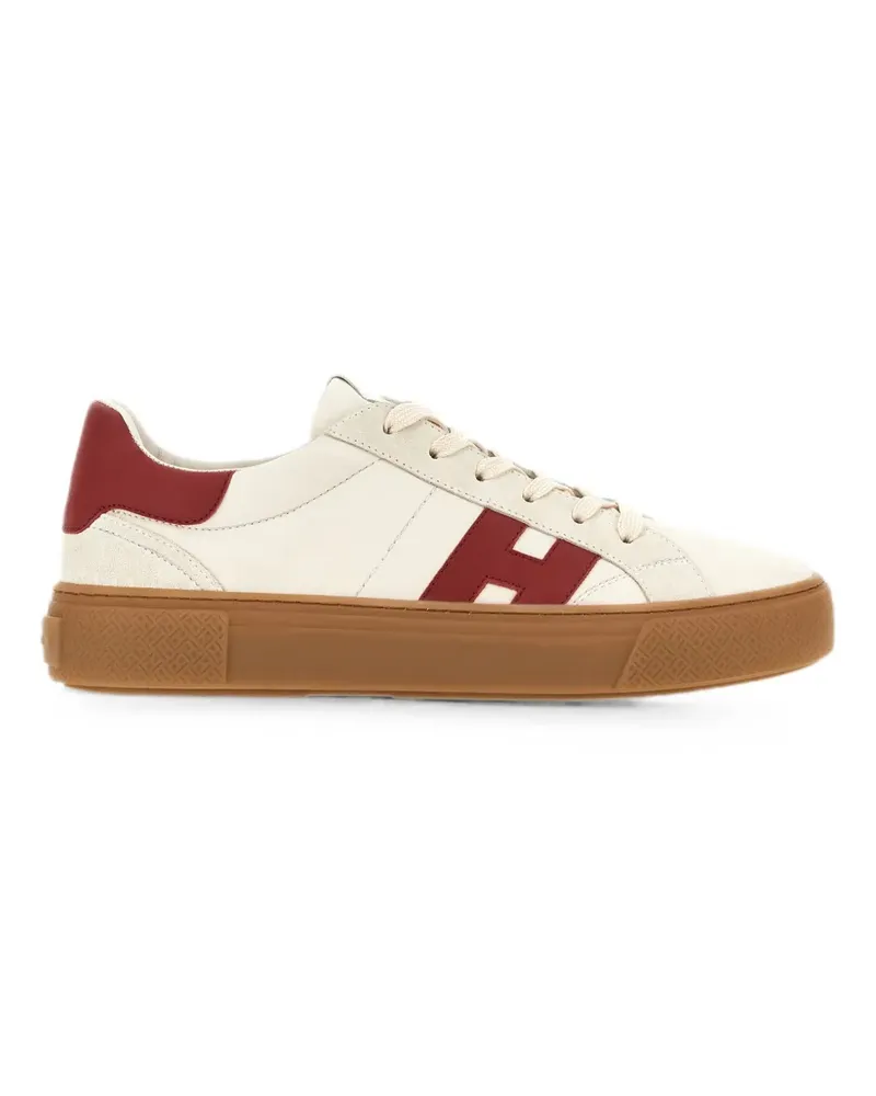 Hogan Crosswind Sneakers aus Leder - Nude Nude