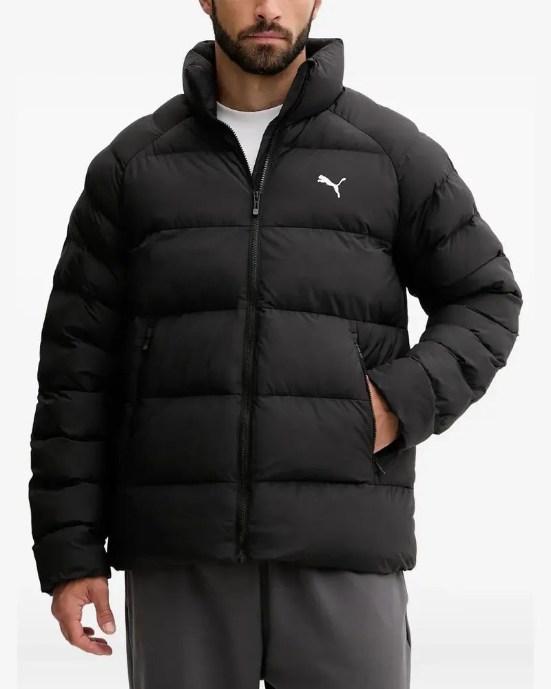 Puma Mono logo zip jacket - Schwarz Schwarz