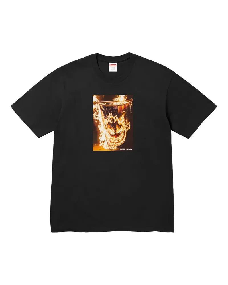 Supreme Being x Spitfire® Flag short-sleeve T-shirt - Schwarz Schwarz