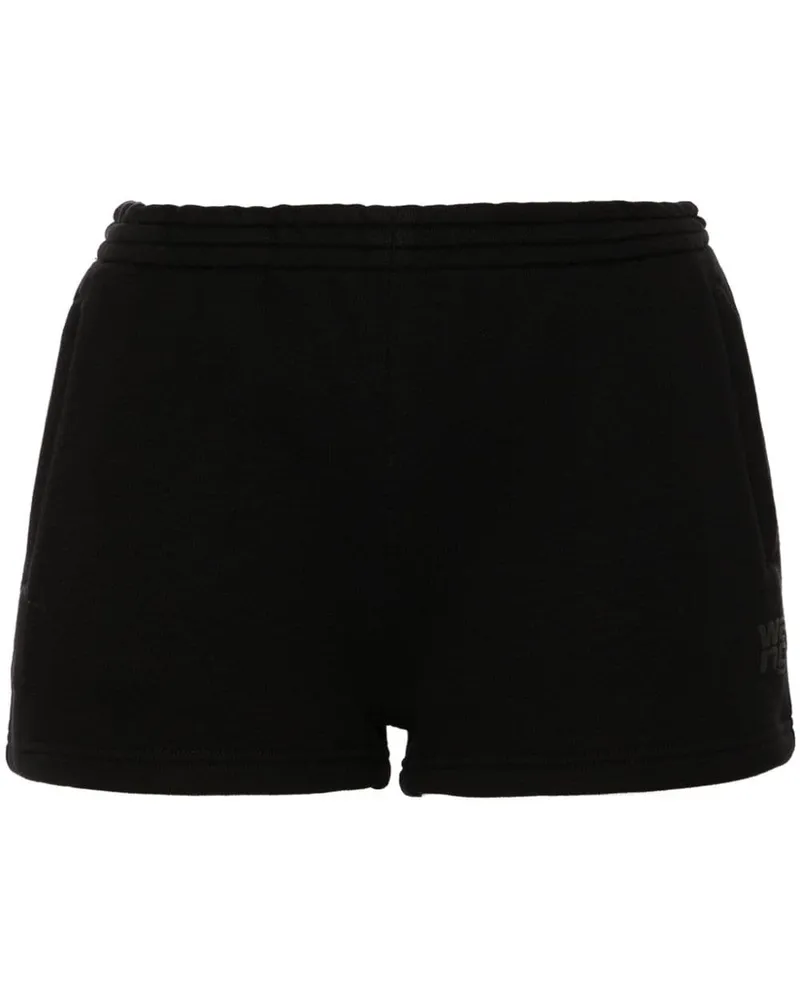 Alexander Wang Shorts mit Logo-Print Schwarz