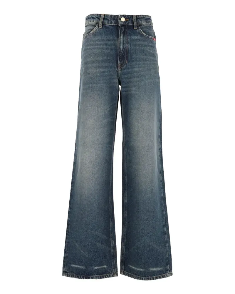 Amish Linda wide-leg jeans - Blau Blau