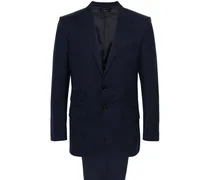 Einreihiger Anzug - Blau