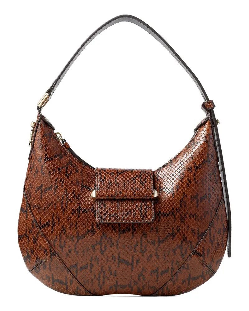 Jimmy Choo Kleine Bar Schultertasche - Braun Braun