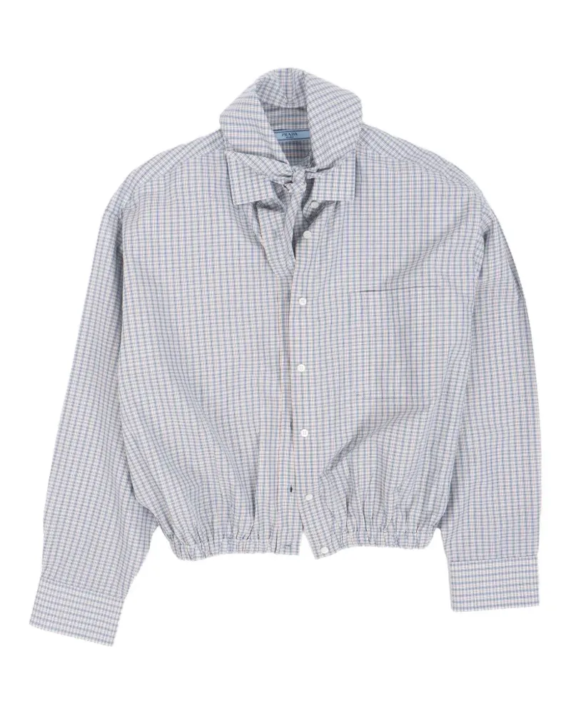 Prada Hemd mit elastischem Saum - Blau Blau