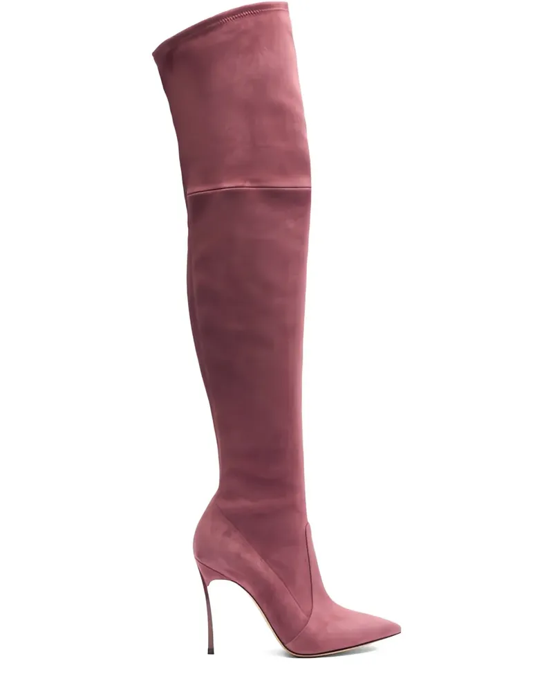 Casadei Stiefel aus Wildleder 10mm - Rosa Rosa